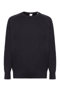 Cotton crew-neck sweatshirt